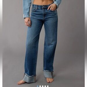 American Eagle High-Waisted Stovepipe Jeans